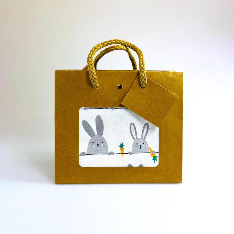 Geschenktasche "Hase", klein