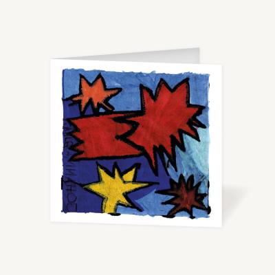 Weihnachtskarte "Stern 11"