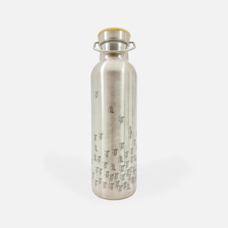 Edelstahl Thermoflasche "Franziska trifft auf ihren Franz"