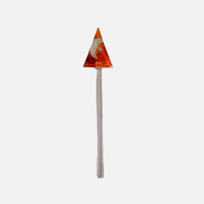 Glasstecker "Weihnachtsbaum" rot