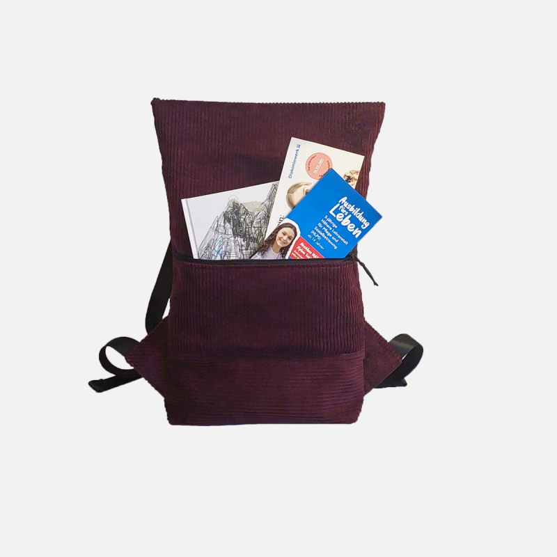 Weinrote Liebe - Rucksack