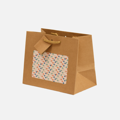 Geschenktasche "buntes Muster" gro&szlig;