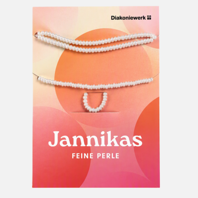 Jannikas Feine Perle SET - Wei&szlig;