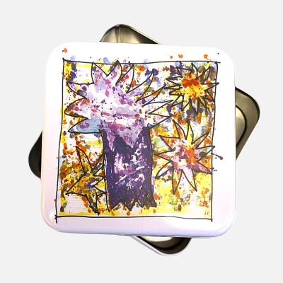 Metalldose "Stern"