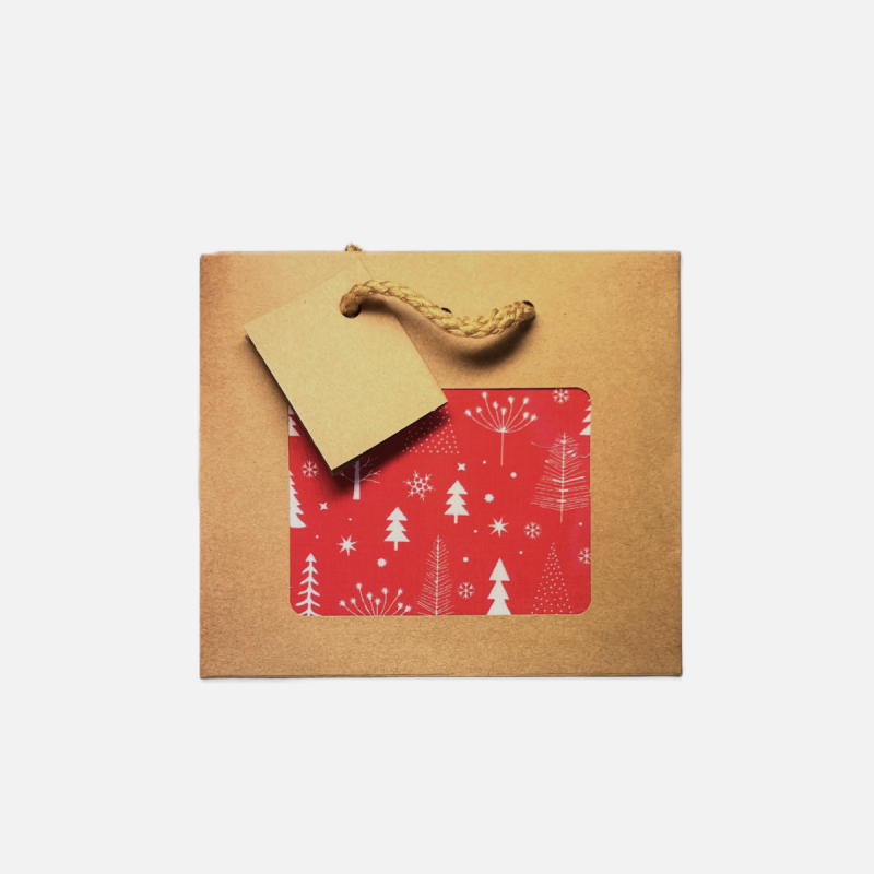 Geschenktasche "Rote Weihnacht" klein