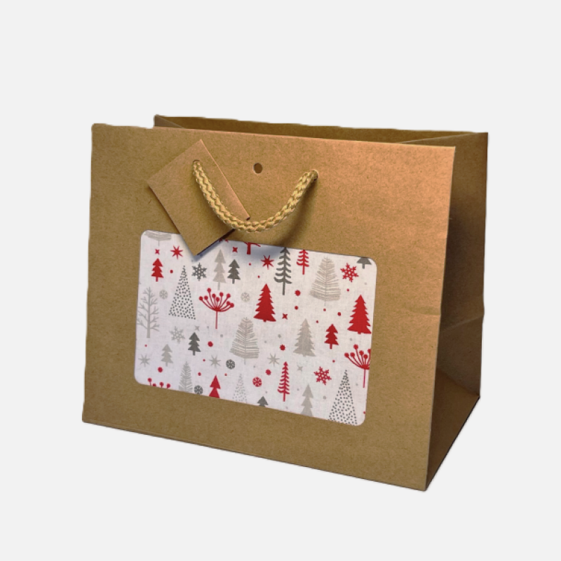 Geschenktasche "Winter Wonderland" gro&szlig;