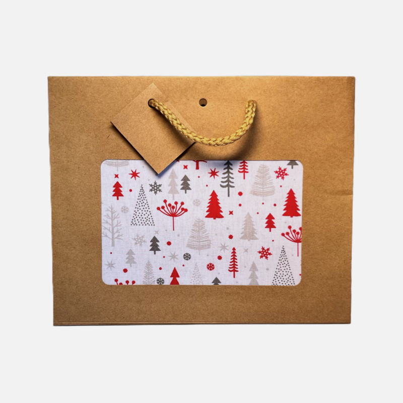 Geschenktasche "Winter Wonderland" gro&szlig;